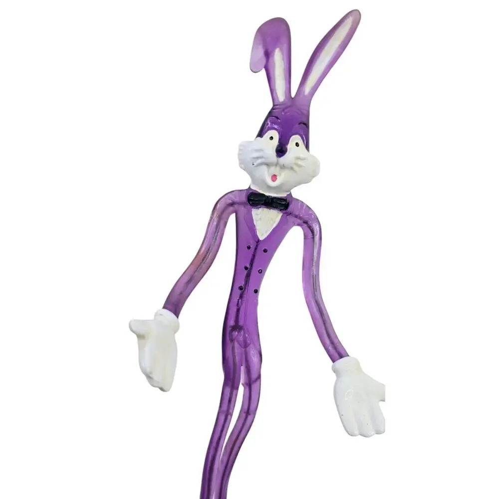 Vintage Bendable Toy Figure Cartoon Tuxedo Bunny Rabbit (3)